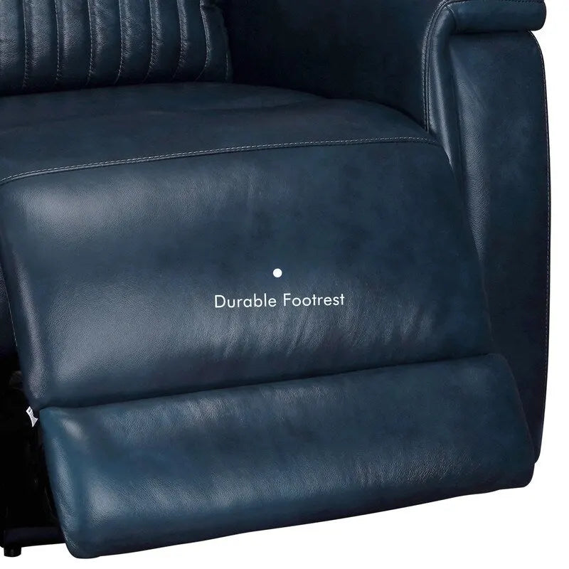 83.5-Zoll-Lederschlafsofa mit elektrischem Zero-Gravity-Liegesitz, elektrischer Kopfstütze, Lendenstütze und USB-/USB-C-Anschlüssen