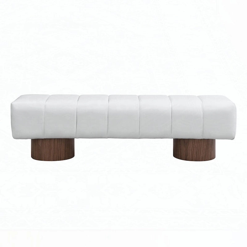 Banc ottoman polyvalent sans assemblage, 64 pouces