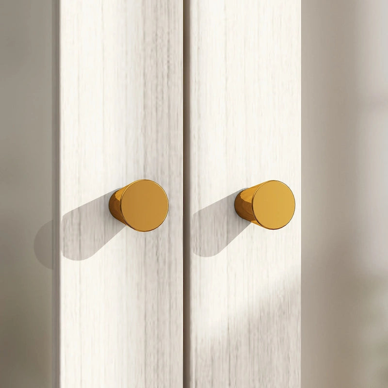 Large Glass and MDF Combination Wardrobe Cabinet