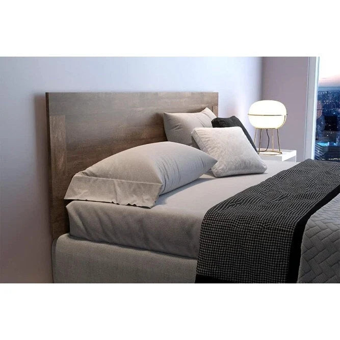 Tête de lit murale pour lit king et queen, en bois MDF