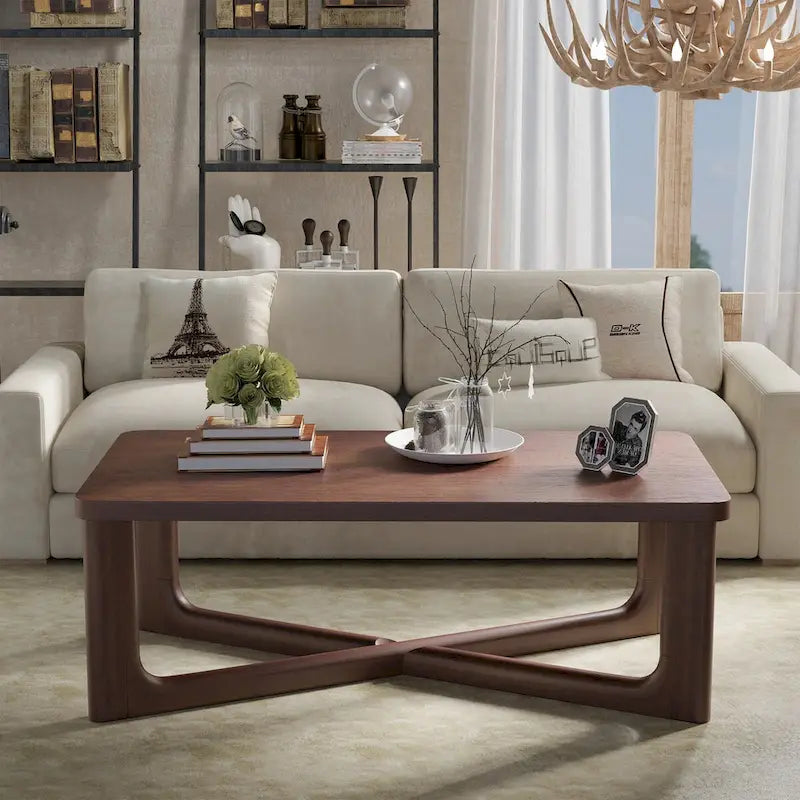 Rectangle Solid Wood Coffee Table
