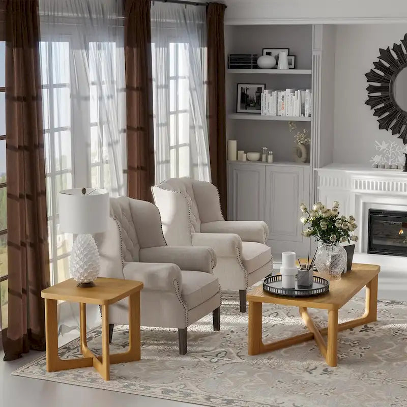 Rectangle Solid Wood Coffee Table