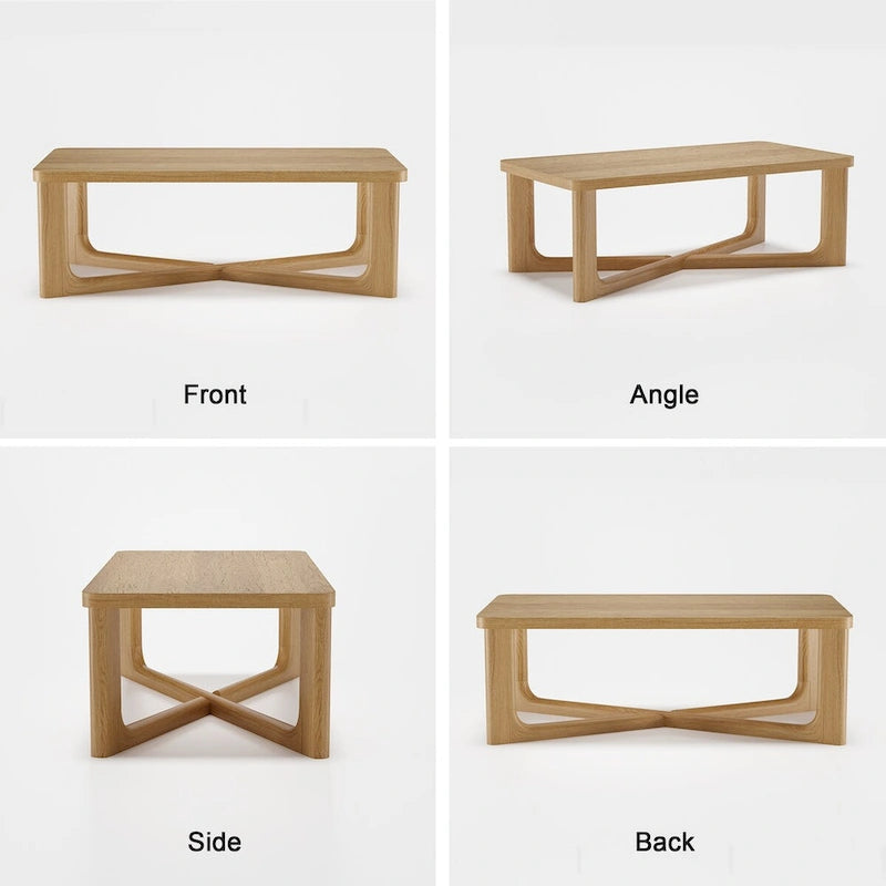 Rectangle Solid Wood Coffee Table