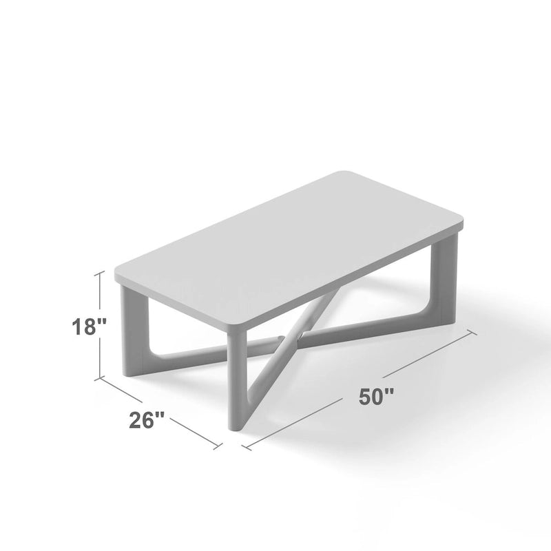 Rectangle Solid Wood Coffee Table