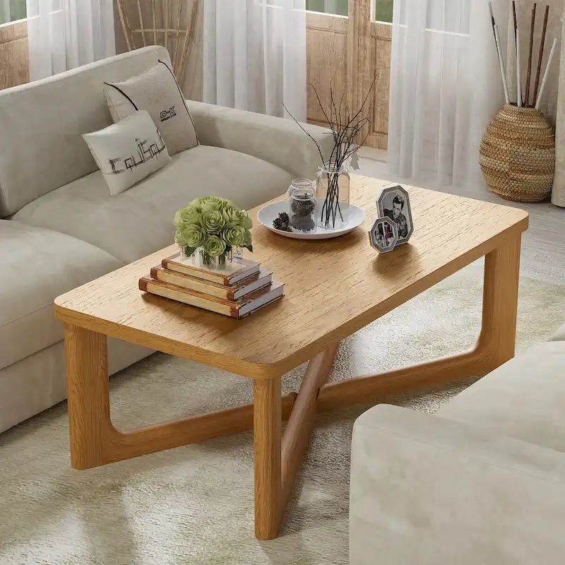Rectangle Solid Wood Coffee Table