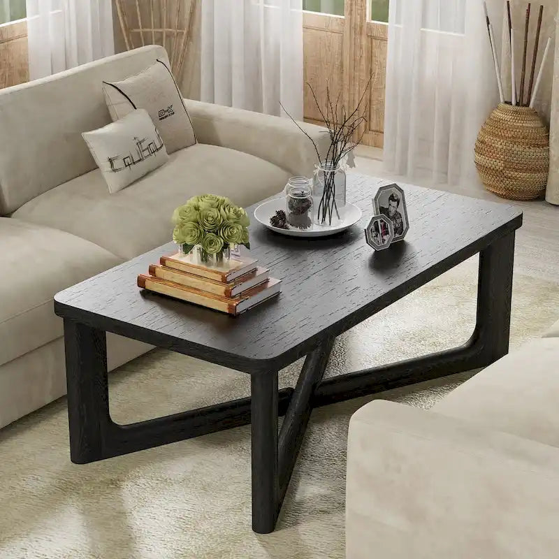 Rectangle Solid Wood Coffee Table